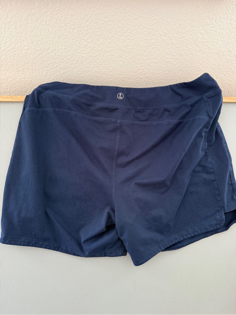 Lands' End Women's Navy Performance Athletic Shorts